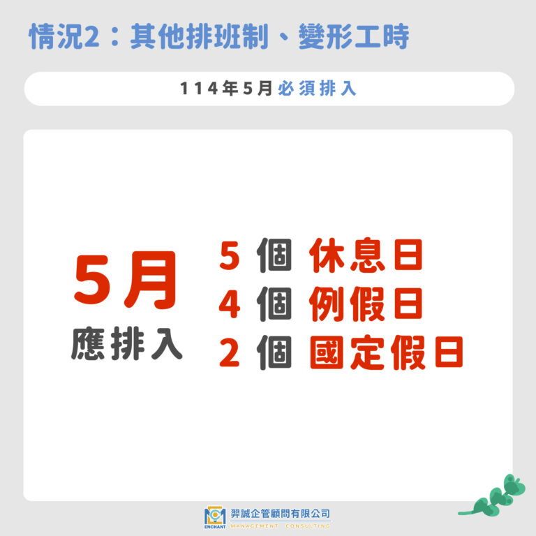 2025 51勞動節期間上班薪水怎麼算? – 羿誠企管顧問股份有限公司